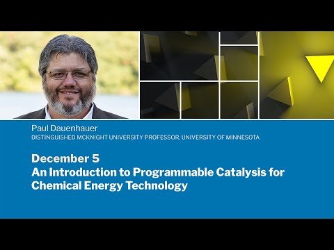 An Introduction to Programmable Catalysis for Chemical Energy Technology