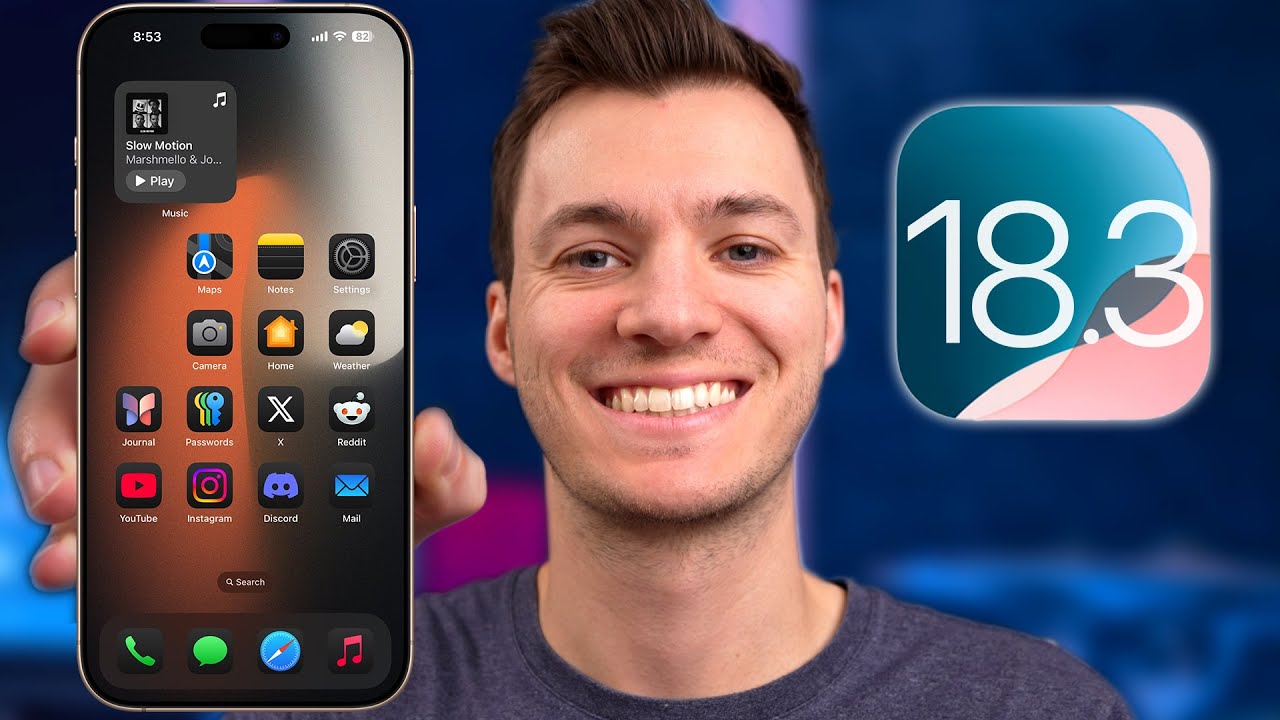 iOS 18.3 Beta - About Time!