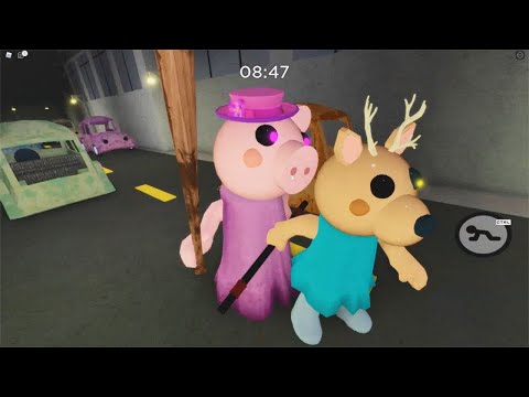 Double Piggy 2 PANDY UNIFORM  & GrandMother REVERSED  Jumpscare
