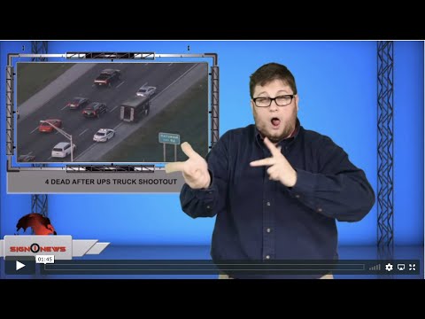 4 dead after UPS truck shootout (ASL - 12.6.19)