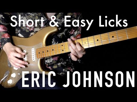 Blues Guitar Lesson: "Eric Johnson" Blues Licks in C | #180