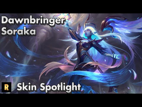 Dawnbringer Soraka Skin Spotlight - League of Legends