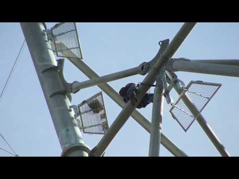 3-S Pardatschgrat A2, Montage der Stütze Nr. 2