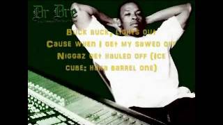 Ice Cube feat. Dr. Dre - Natural Born Killas (LYRICS ON SCREEN)