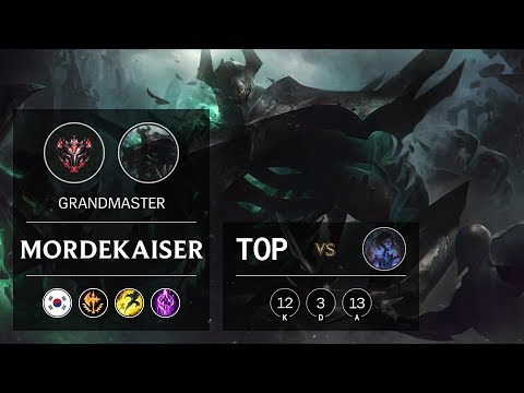 Mordekaiser Top vs Sylas - KR Grandmaster Patch 9.14