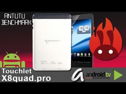 Touchlet X8quad.pro AnTuTu Benchmarktest - android tv