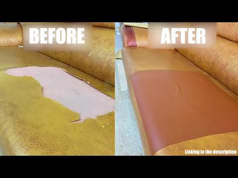 How to Use Leather Repair Kit Repair Sofa Chair 2021