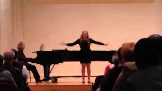 Glitter and Be Gay from Candide sung by Mary Catherine Wrig