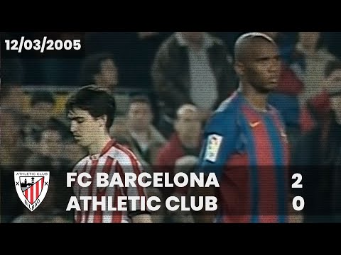 ⚽️ [Liga 04/05] J28 I FC Barcelona 2 - Athletic Club 0 I LABURPENA