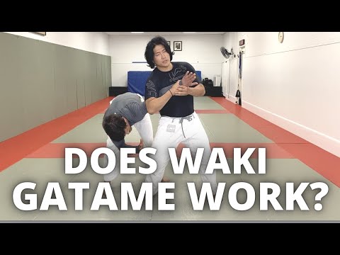 Waki Gatame — judo technique demonstration