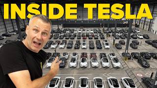 Inside Tesla's HUGE Used Car Dealership