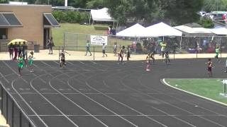 preview picture of video 'Cougar Track Club 54.39s 4x100m Ga AAU Regional Qualifiers 12yr Girls'