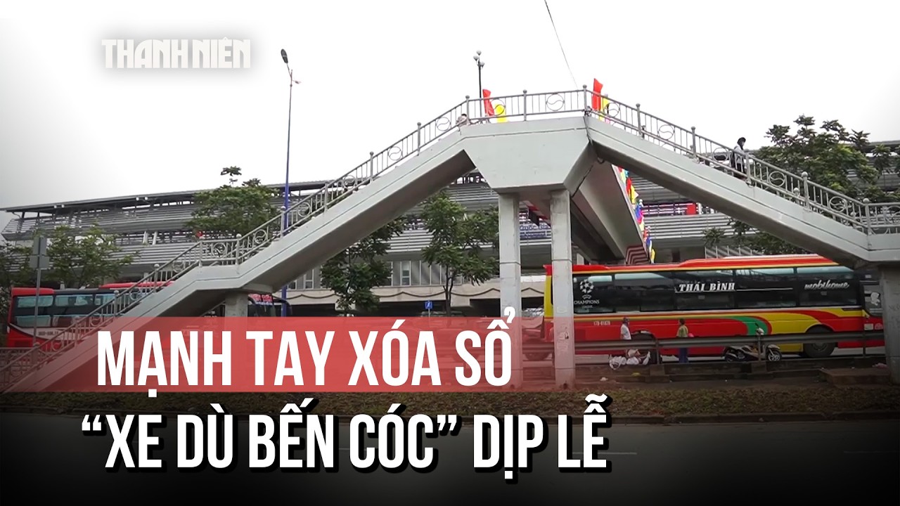 Công an TP.HCM mạnh tay xóa sổ xe dù, bến cóc dịp lễ 30.4 và 1.5