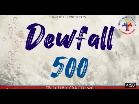 Dewfall 500 - A special prayer for you