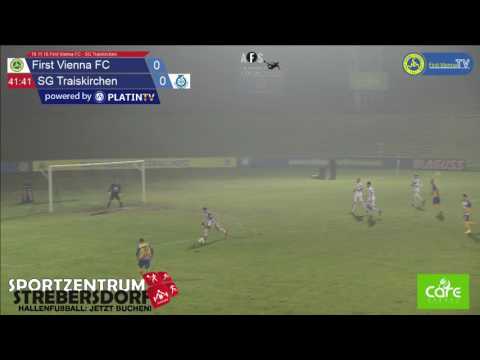 18.11.16 First Vienna FC - SG Traiskirchen - Highlight  (1. Halbzeit / 41:47) am 18.11.2016 19:45