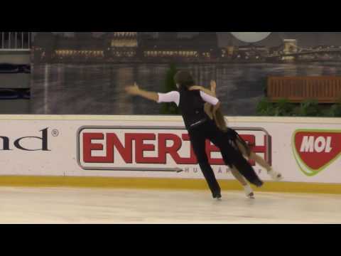 2016 Santa Claus Cup: Hannah COOK / Temirlan YERTZHANOV (KAZ) - ID Junior - Short dance