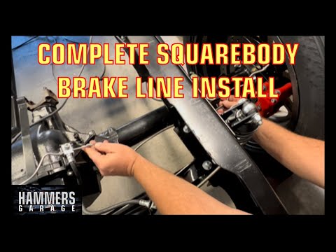 GM Squarebody brake lines from Classic Tube!