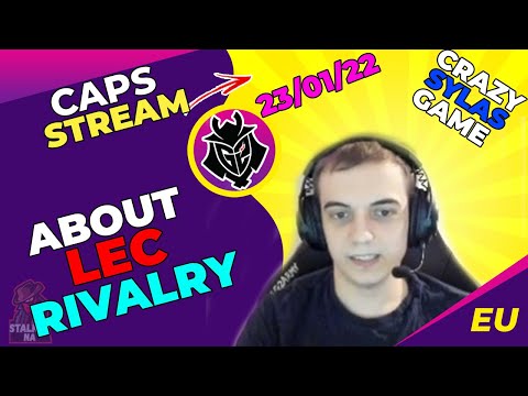 G2 Caps Talks - I Always Loved AP KogMaw | About LEC Rivalry |  Sylas MID Gameplay | EU Challenger