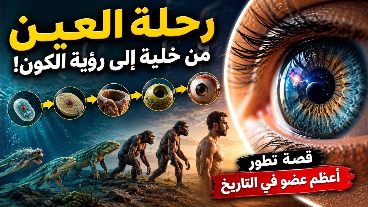 رحلة العين عبر 600 مليون سنة: كيف تعلمت الحياة أن ترى؟