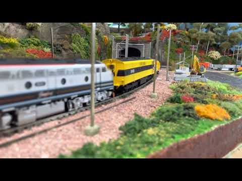 SSR Ballast Train on Modern Steel on the Hawkesbury layout