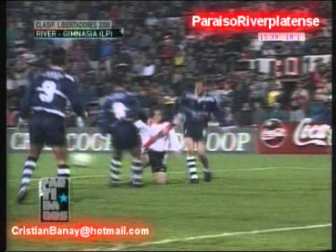 River 3 Gimnasia LP 2 Partido Final 2000 Pre Libertadores