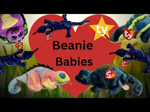 ty Beanie Babies Collection Reptiles and Amphibians
