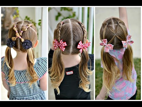 Three 5 Minute Pigtail Hairstyles