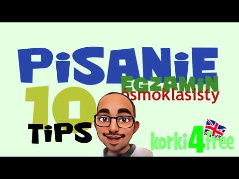 10 wskazówek do zadania na pisanie - egzamin ósmoklasisty - korki 4 free