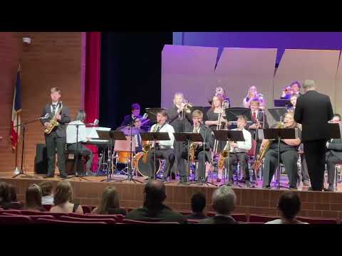 CCHS Jazz Band 2023-2024 playing “Through the Looking Glass” by Mike Lewis