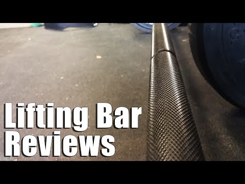 Comparing Bars for Powerlifting, Olympic Lifting, more! Video