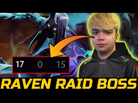 ABADDON UNKILLABLE CARRY - FNATIC.RAVEN RAID BOSS