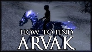 Skyrim: Dawnguard - How To Get Arvak (New Dawnguard Horse)