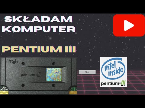 Składam komputer z Pentium III 550 Mhz. GeForce 4 MX 440 512MB SD ram  Retro Windows 98 TEST 3Dmark