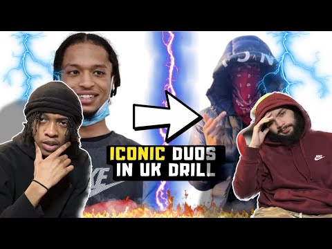 THEIR FLOW BACK AND FORTH 🔥😤 | AMERICANS REACT TO UK DRILL: ICONIC DUOS