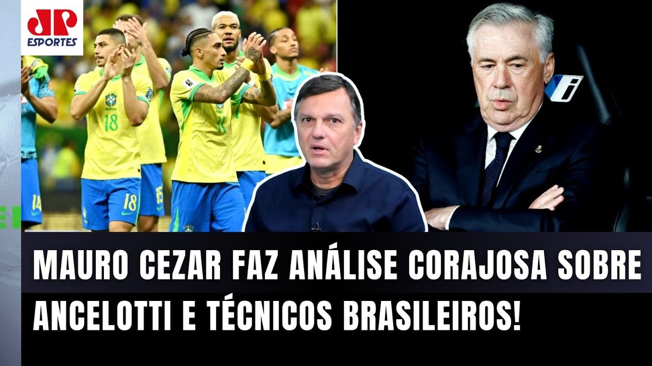 "Eles VÃO BATER no Ancelotti DIRETO, gente! SABE POR QUÊ???" Mauro Cezar MANDA A REAL sobre Seleção!