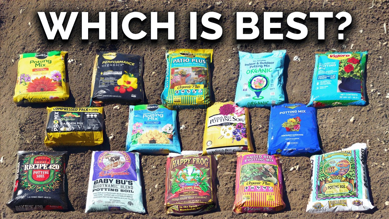 We Tested 14 Different Potting Soils...Here's What We Learned