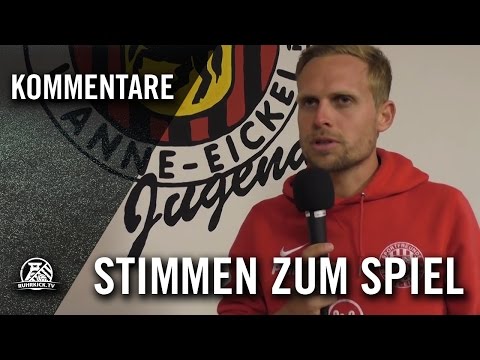 Die Stimmen zum Spiel (SF Wanne - SV Wanne 11, 1. Runde, Kreispokal Herne 2016/2017) | RUHRKICK.TV