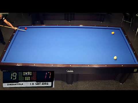 Liga 3 Bandas 4 Div. Carlos Nuévalos vs Daniel Sabio