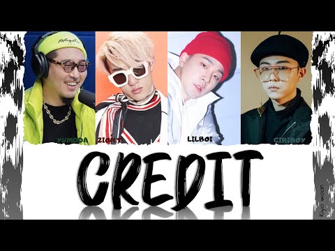 LIL BOI - "CREDIT" ft. YUMDDA, GIRIBOY, ZION.T(Color Coded Lyrics Eng/Rom/Han/가사)