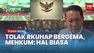 DPR Sahkan KUHAP Baru di Tengah Gelombang Penolakan Rakyat, Menkum: Hal Biasa