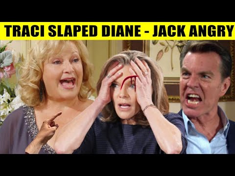 CBS Y&R Spoilers Shock Traci wants to kick Diane away from Jabot - Jack gets angry and argues