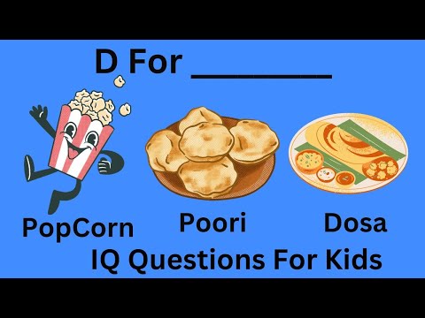 IQ Questions For Kids With Answers Part 32