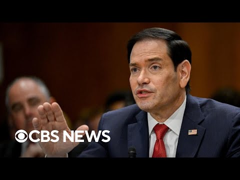 Marco Rubio testifies on Capitol Hill, says U.S. is 