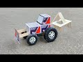 How To Make Matchbox JCB Tractor Science Project Diy Matchbox Tractor