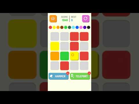 Color cell connect - puzzle Video