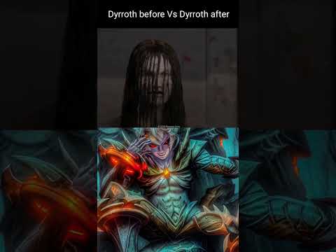 Dyrroth before 👹 vs dyrroth after 🧒🏻😂 #mlbb #mobilelegends #mlbbshorts #shortvideo #shorts