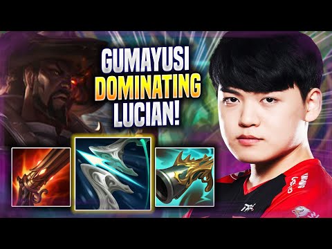 GUMAYUSI DOMINATING WITH LUCIAN! - T1 Gumayusi Plays Lucian ADC vs Samira! | Season 2022