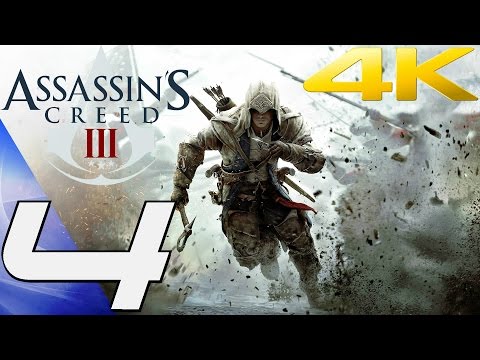 Assassin's Creed 3 - Gameplay Walkthrough Part 4 - Braddock's Death & Connor's Village [4K 60FPS]
