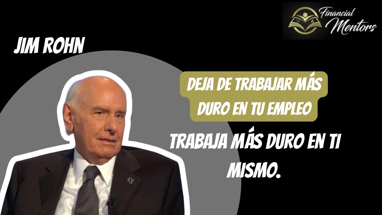Deja de trabajar más duro en tu empleo—trabaja más duro en ti mismo.