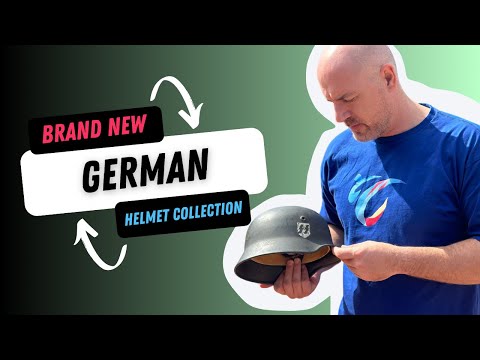 NEW German Helmet Collection - including SS, ARMY, LUFT & KM I Regimentals